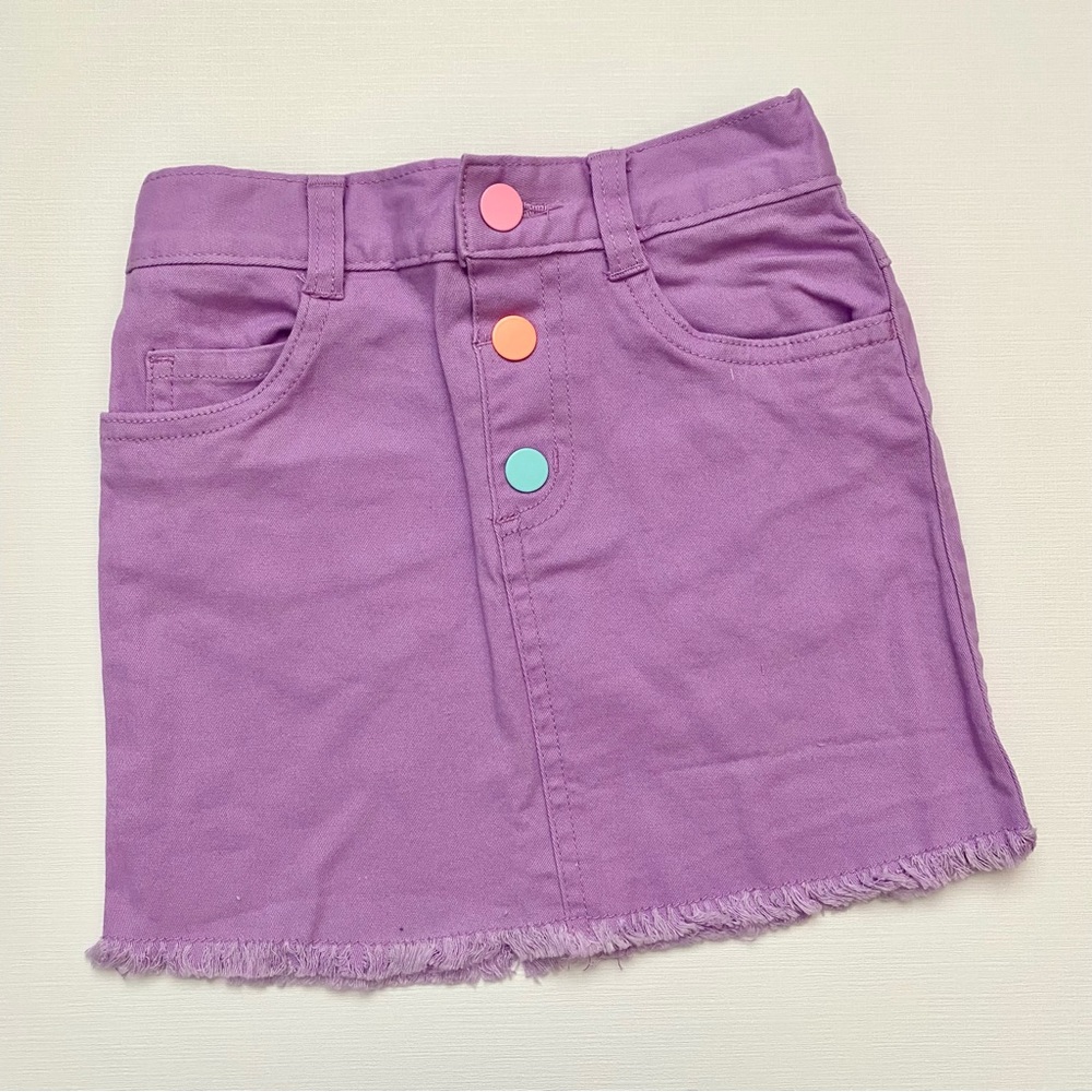 NWOT Garanimals Toddler Girl Light Purple Jean Skirt